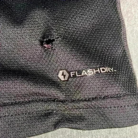 4 The North Face men's flash dry black and gray  T-shirts size small - Picture 6 of 11